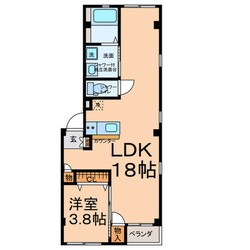 ｸﾞﾗﾝﾚｰｳﾞ東別院EASTの物件間取画像